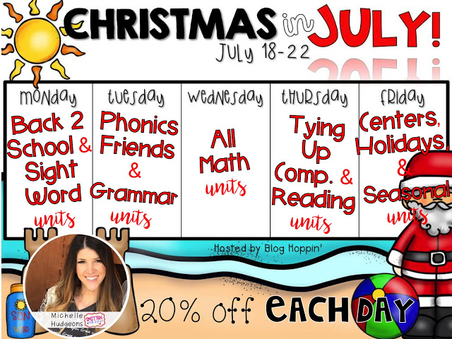 Christmas in July SALE!
