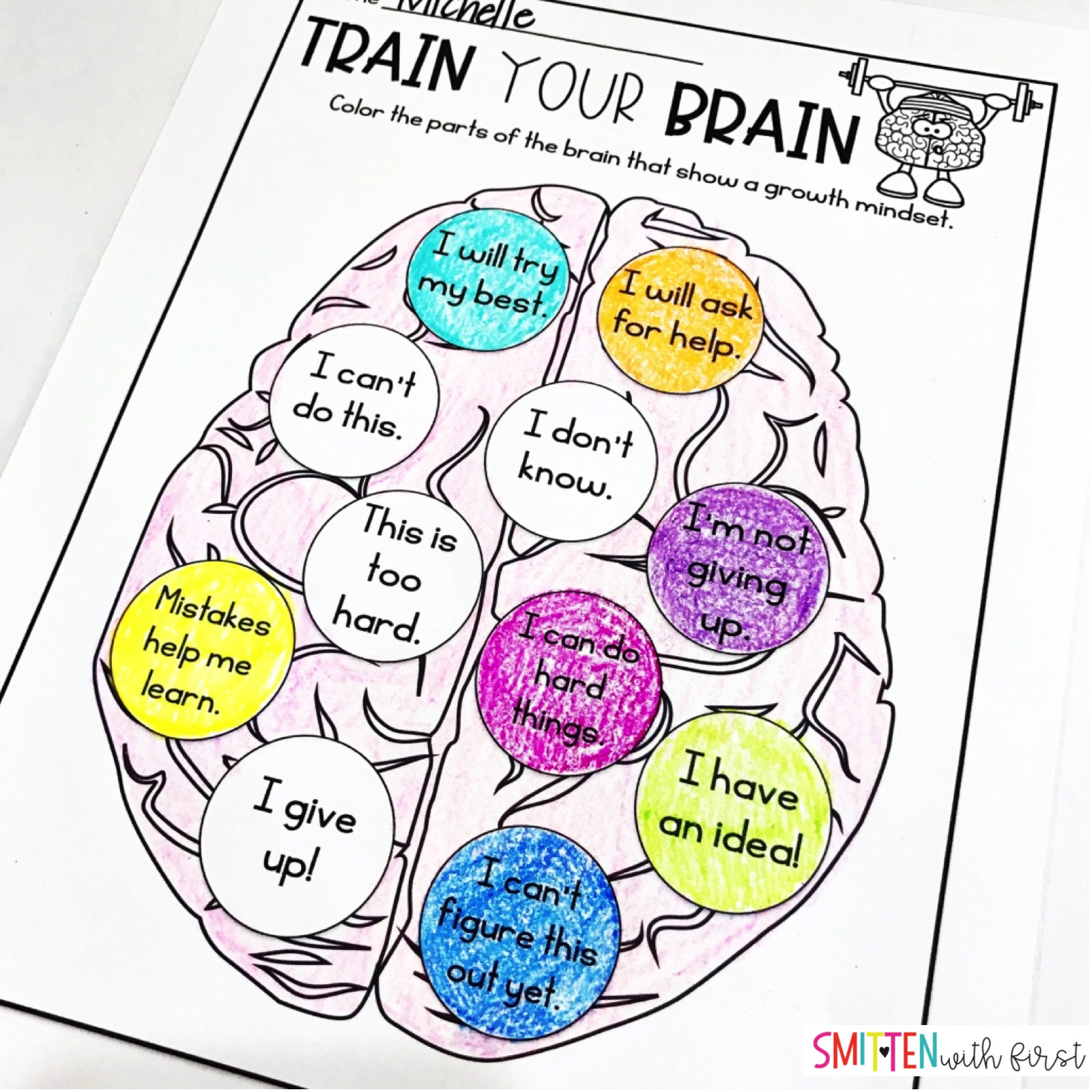 26 Best Ideas For Coloring Free Growth Mindset Worksheets For Kids