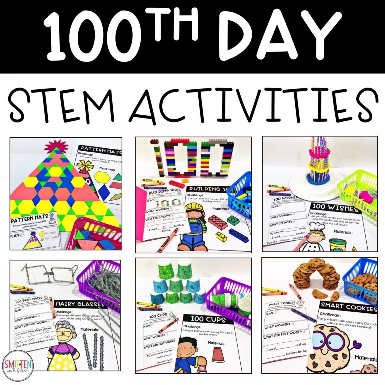 STEMtastic 100th Day of School Smitten with First