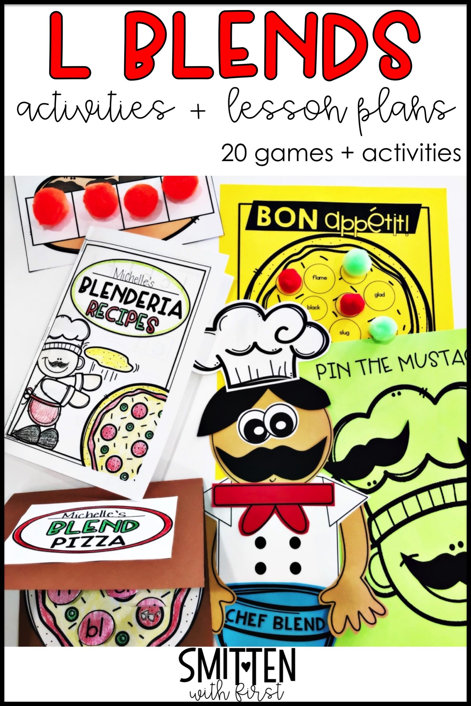 L Blends phonics activities and games