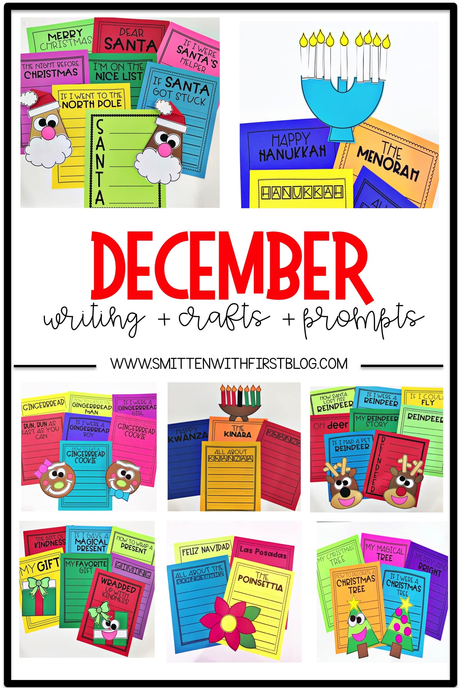 December writing activities