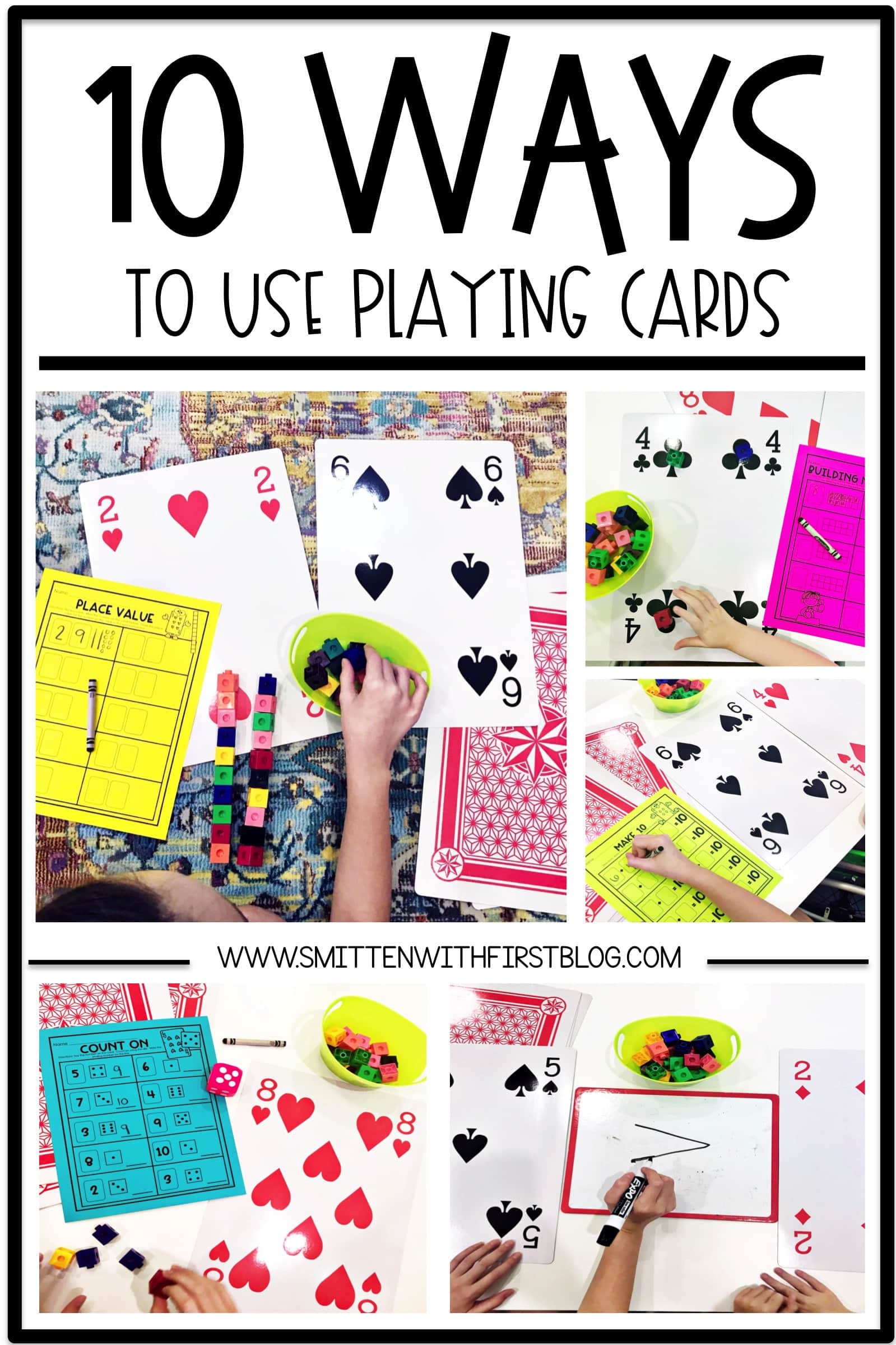 10 Playing Cards Games for Math
