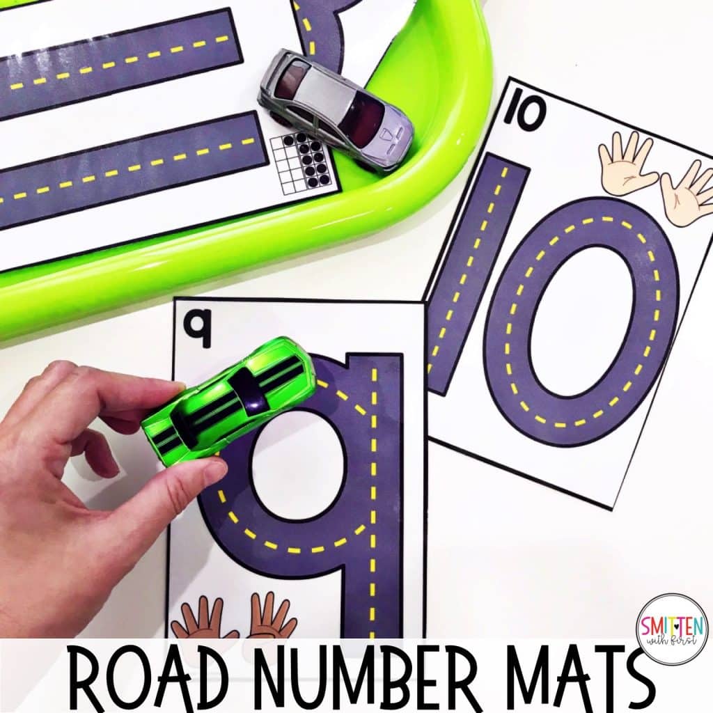 Fine Motor Letter and Number Mats for Preschool, PreK, and Kindergarten