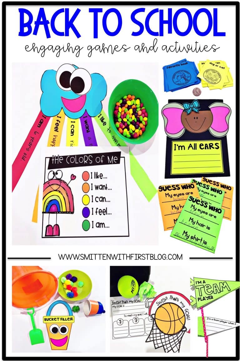 Back to School activities and games