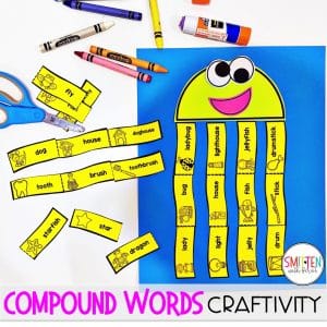 compound words anchor chart