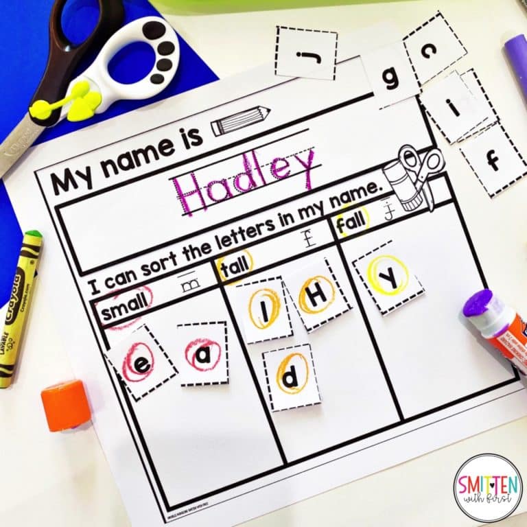 Editable Name Worksheets to practice reading, tracing, and writing names