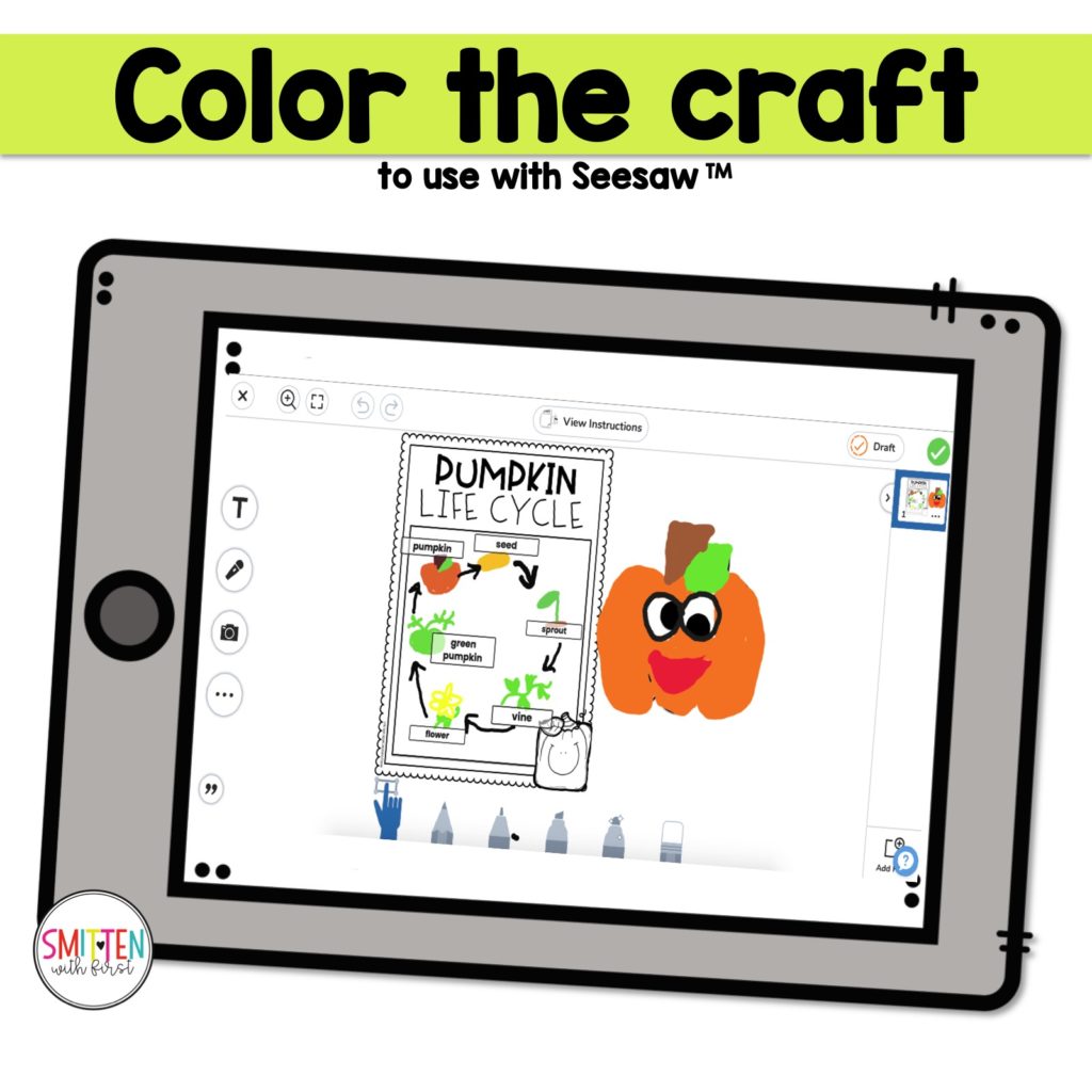 Digital October Writing Crafts and Prompts for Distance Learning