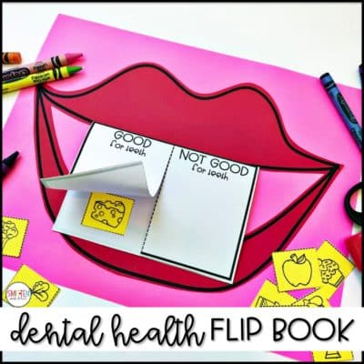 FREE Dental Health Activity for preschool, kindergarten, 1st grade