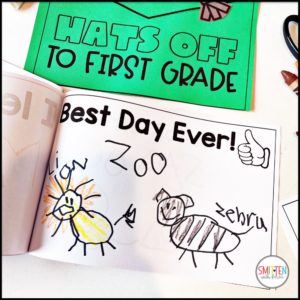 end of year memory books for kindergarten 1st grade 2nd grade