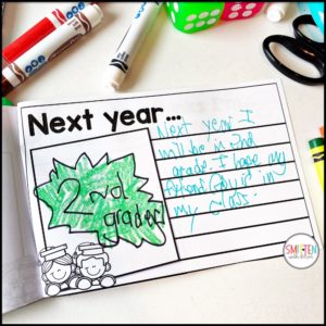 end of year memory books for kindergarten 1st grade 2nd grade