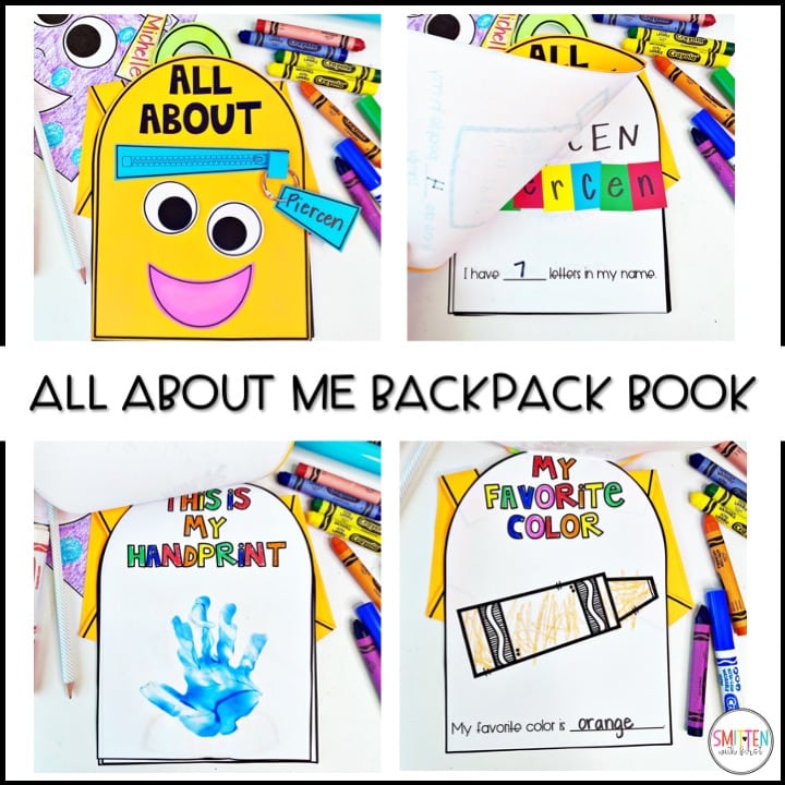 all about me activities 2nd grade