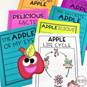 Apple Activities Kindergarten First Grade