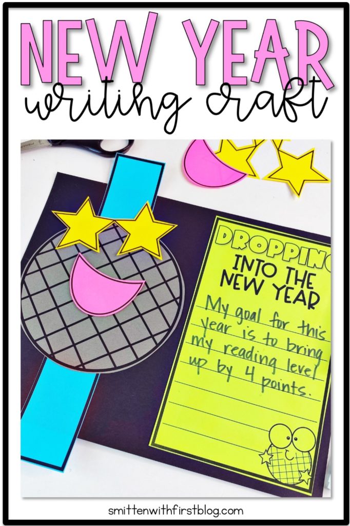 new year writing craft preschool prek kindergarten 1st grade 2nd grade