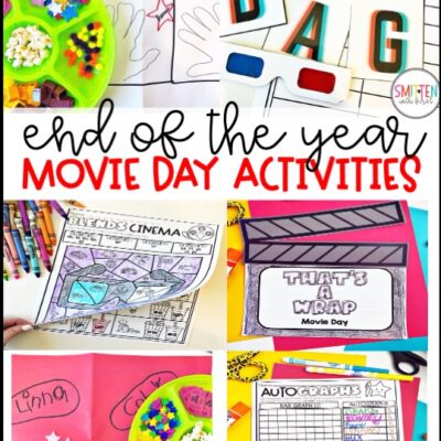 end of year movie day activities