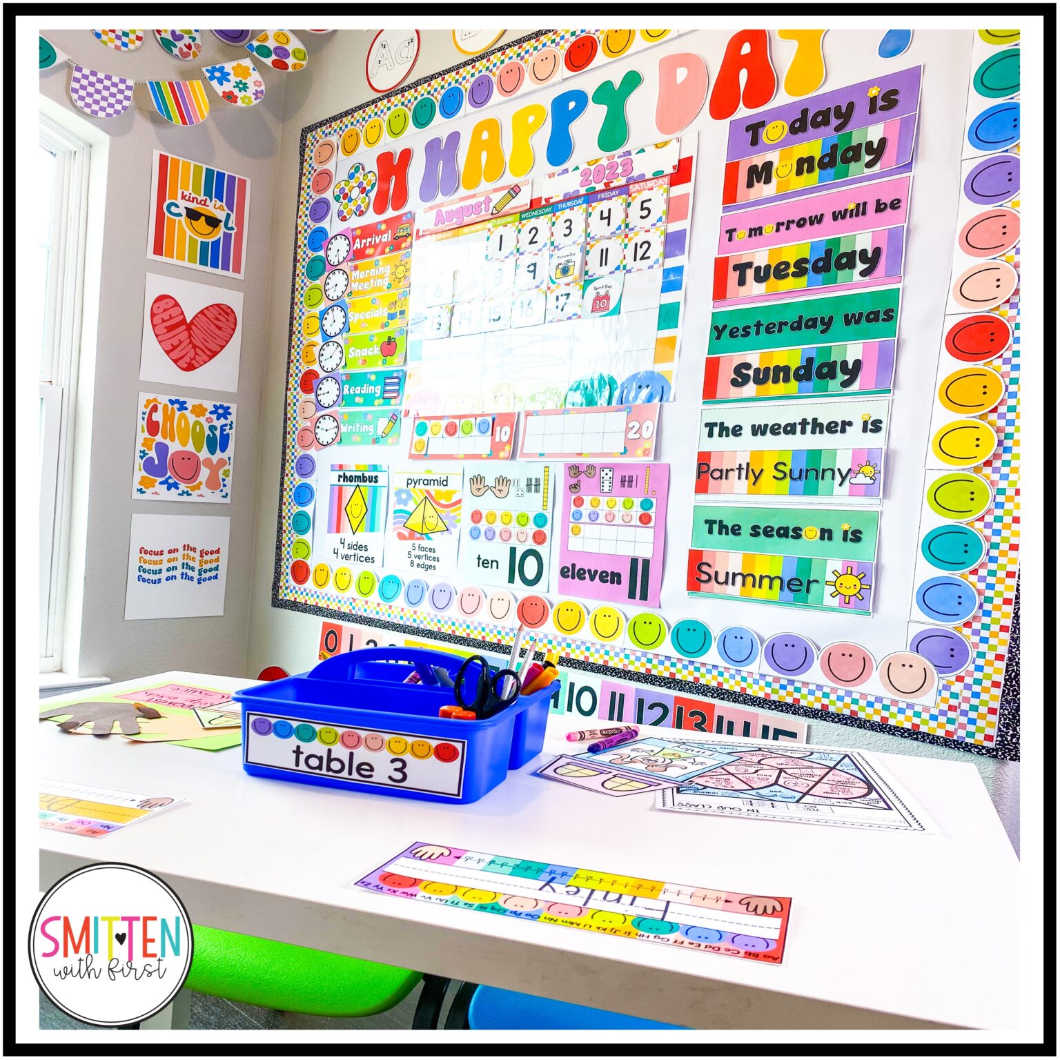 Groovy Retro Classroom Decor Theme