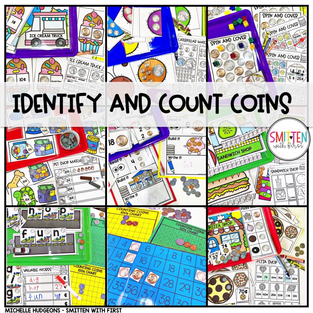 Counting Coins Activities and Centers