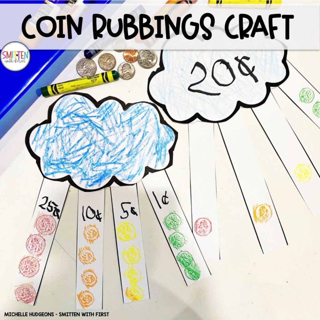 Identify and Count Coins Activities Centers Worksheets Kindergarten 1st Grade 2nd Grade Coin Craft