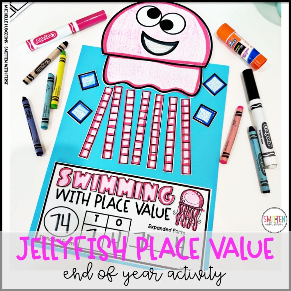 ocean end of year activities place value butcher paper activity kindergarten 1st grade 2nd grade