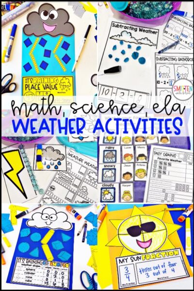 Weather Activities kindergarten 1st grade 2nd grade
