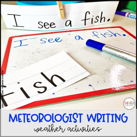 Weather sentence writing decoding activities kindergarten 1st grade 2nd grade