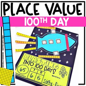 100th Day Place Value Activity Craft