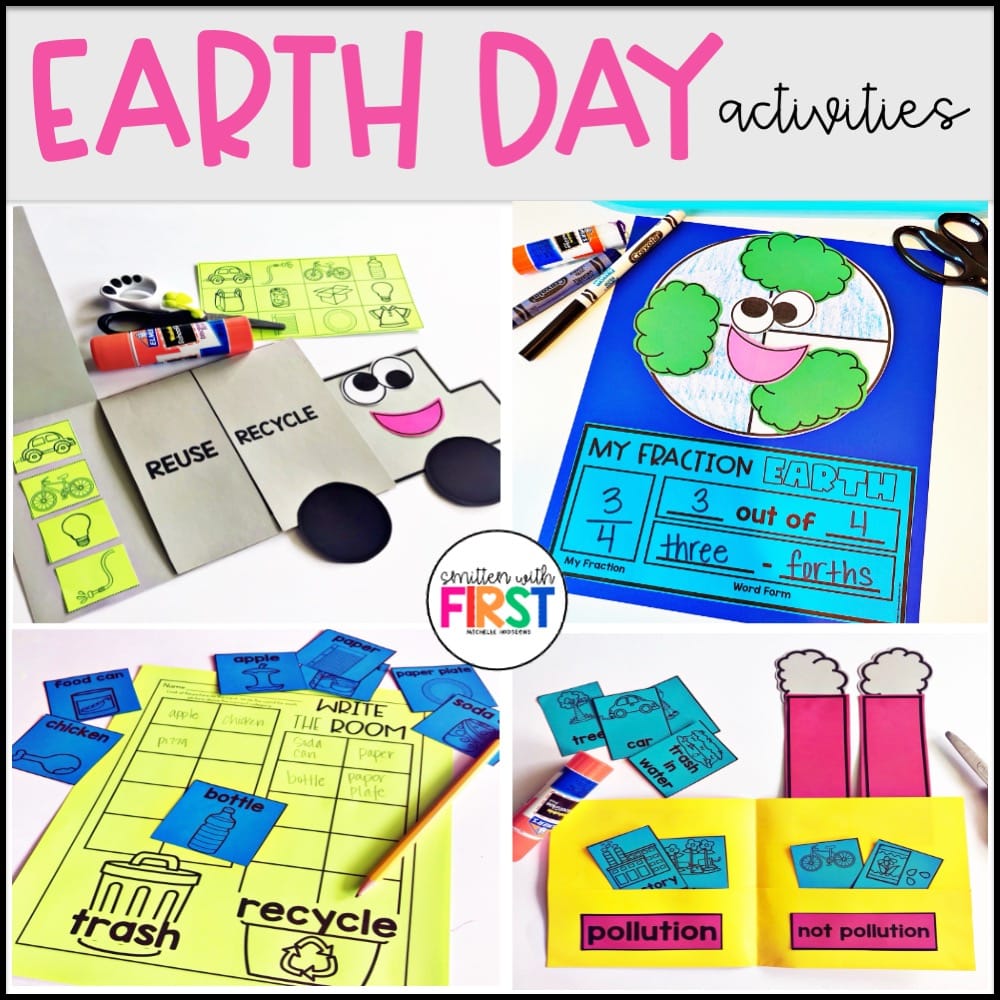 Earth Day Activities for Kids Kindergarten 1st Grade 2nd Grade