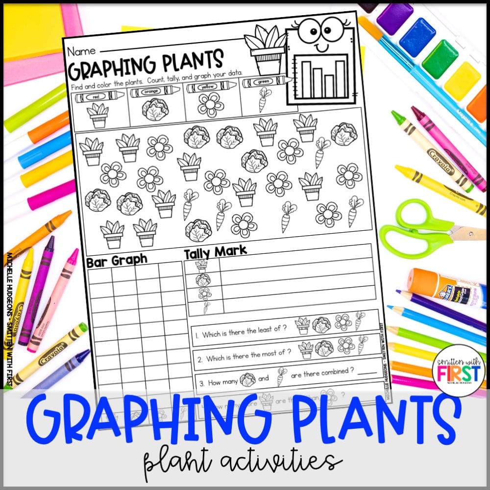 Plants Worksheets Activities and Centers for First Grade Kindergarten 2nd Grade Worksheets