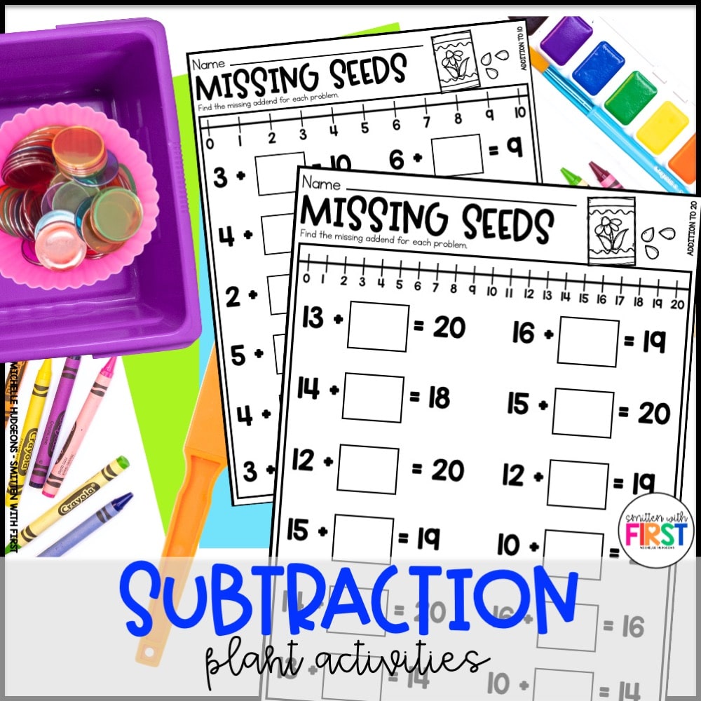 Plants Worksheets Activities and Centers for First Grade Kindergarten 2nd Grade Worksheets