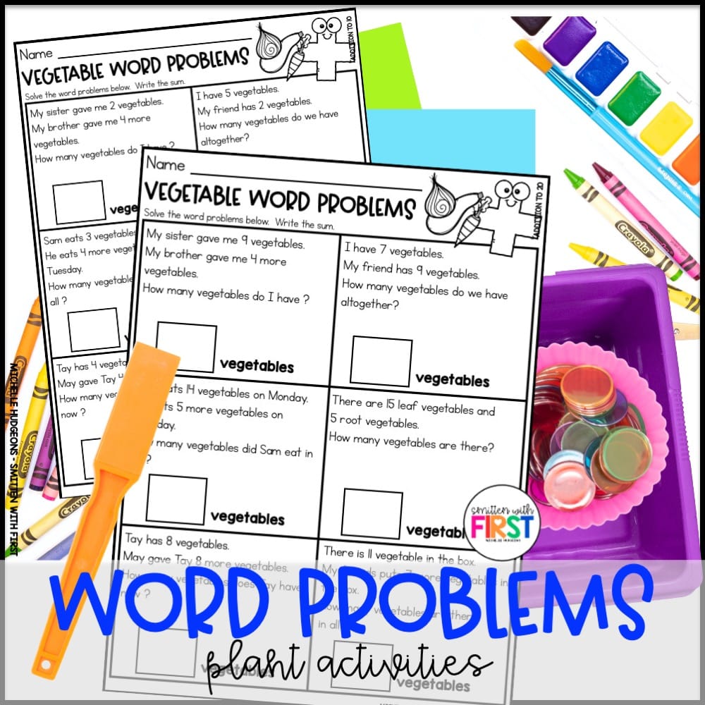 Plants Worksheets Activities and Centers for First Grade Kindergarten 2nd Grade Worksheets