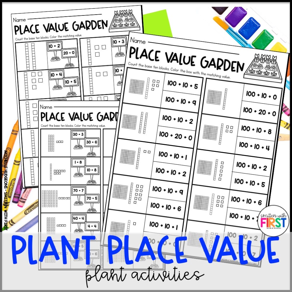 Plants Worksheets Activities and Centers for First Grade Kindergarten 2nd Grade Worksheets