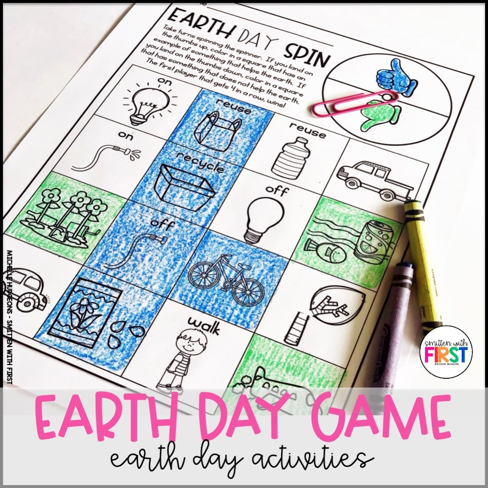 Earth Day Activities for Kids Kindergarten 1st Grade 2nd Grade